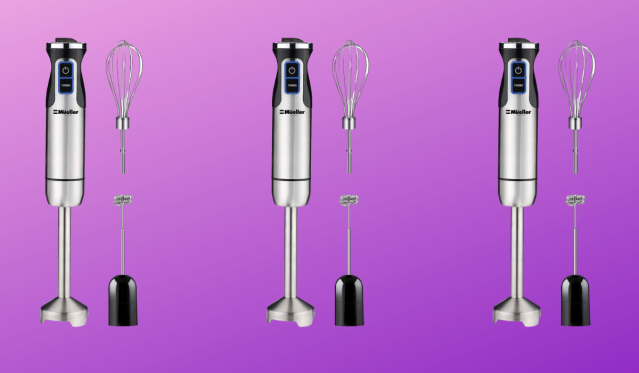 This Multi-Tasking Handheld Blender Is Basically Three Appliances in One