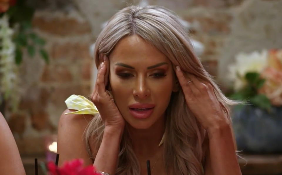 MAFS' Stacey at the girls' night