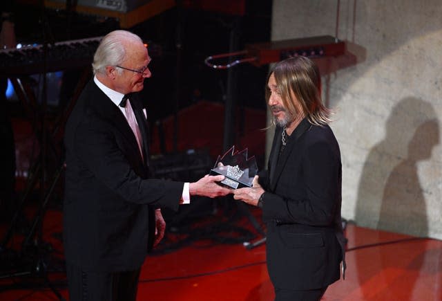Iggy Pop receives his Polar Music Prize 