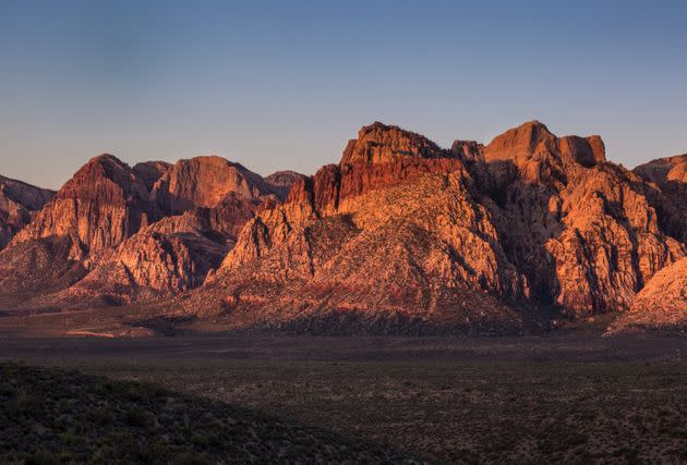 Rock formations in the Red Rock Canyon National Conservation Area, overseen by the Bureau of Land Management. Two hundred of the agency's workers have voted to unionize. (Photo: George Rose via Getty Images)