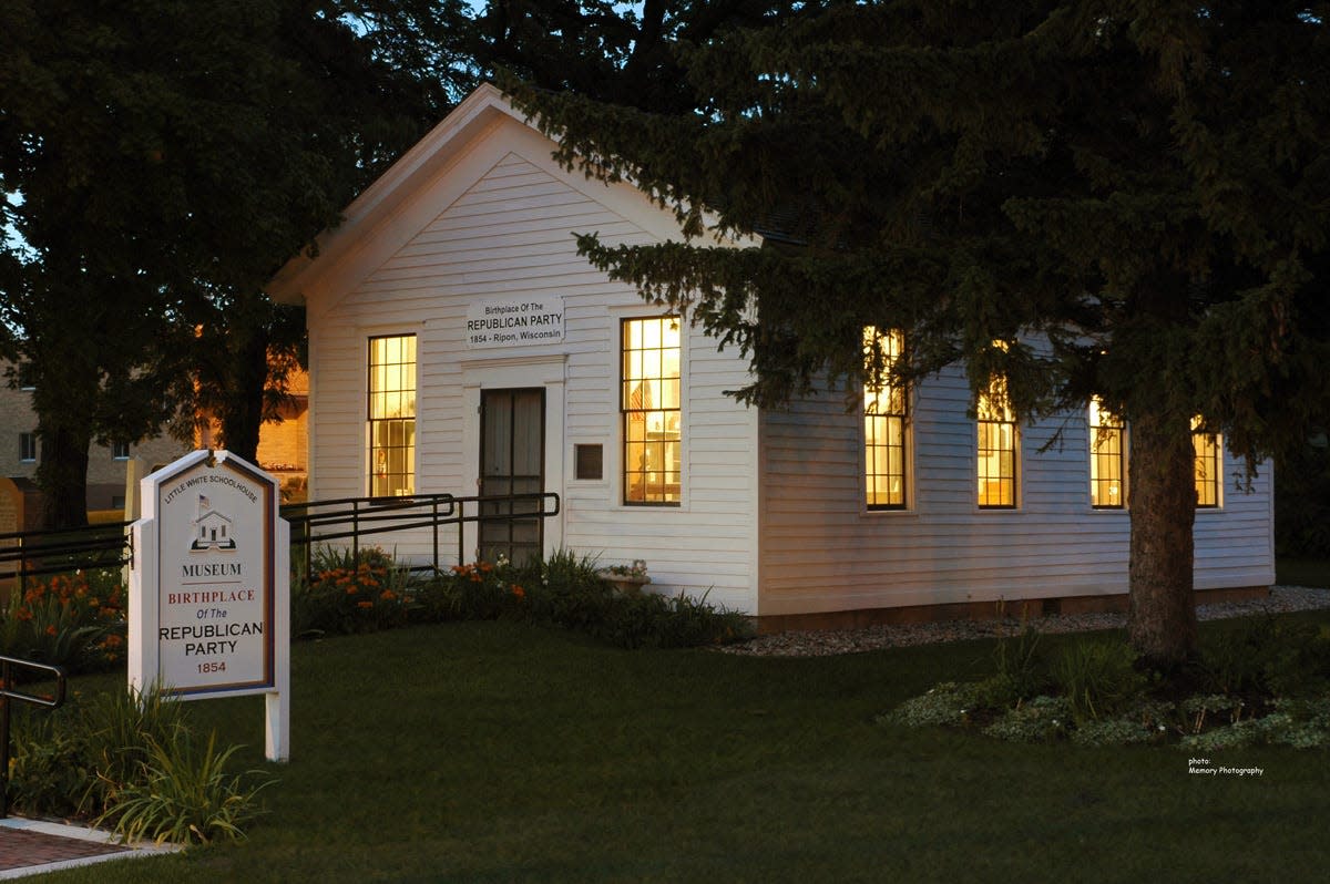 Little White Schoolhouse in Ripon, also home to the Ripon Historical Society