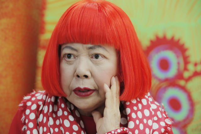 AP Interview: Artist Kusama sees the world in dots