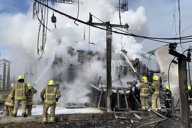 Los ataques contra la infraestructura energética en Ucrania se han acentuado en el último tiempo. 