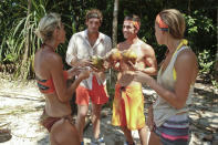 "Second Episode" - Sherri Biethman, Reynold Toepfer, Edward "Eddie" Fox and Hope Driskill of the Gota Tribe during the second episode of "Survivor: Caramoan - Fans vs. Favorites."