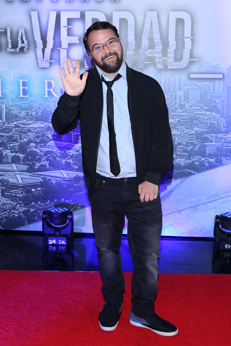 MEXICO CITY, MEXICO - JULY 08: Paco de la Fuente poses for photos during 'Sin Miedo a la Verdad' Red Carpet at Televisa San Angel on July 8, 2019 in Mexico City, Mexico. (Photo by Medios y Media/Getty Images)