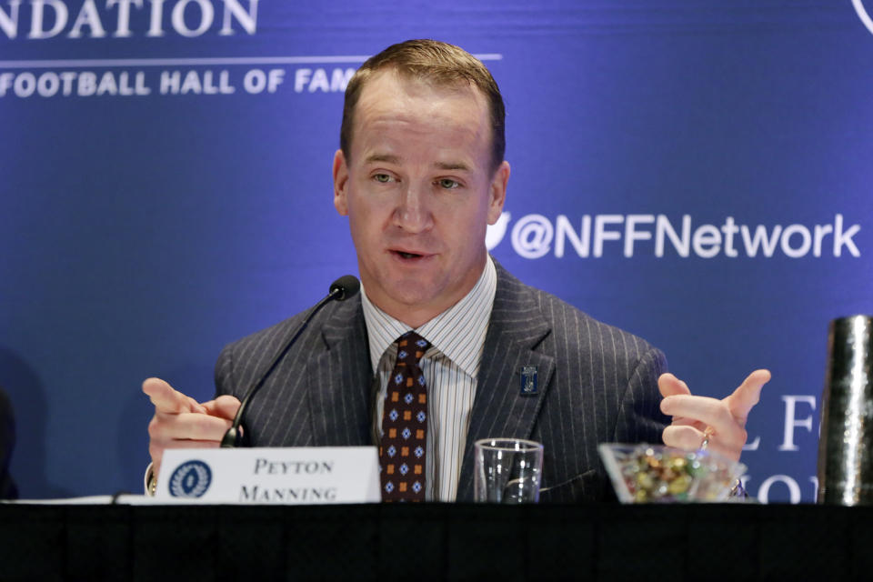 Peyton Manning is still looking for a job after retiring from the NFL, and ESPN has an opening on 