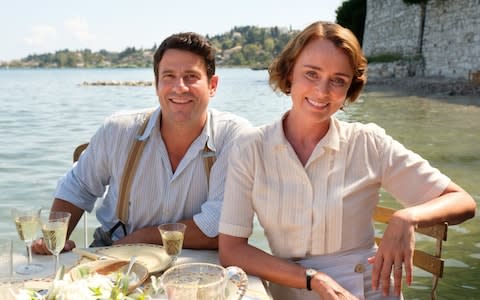 Alexis Georgoulis and Keeley Hawes in The Durrells - Credit: ITV