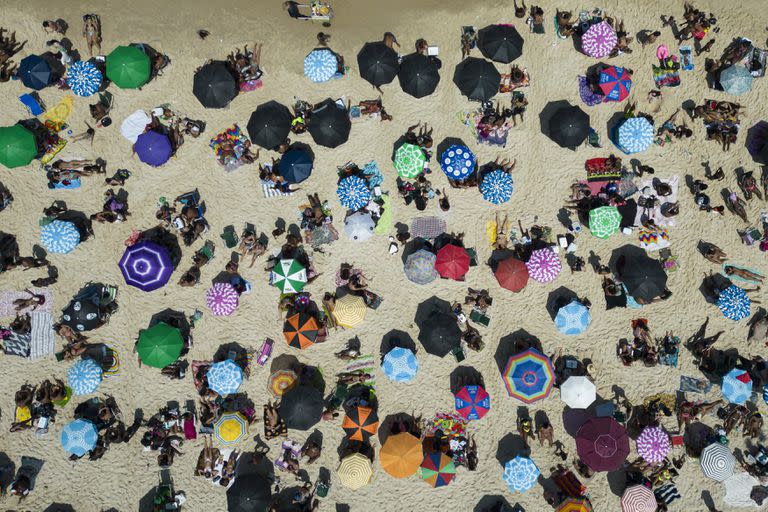 La playa de Ipanema, en Río de Janeiro. (AP/Bruna Prado)