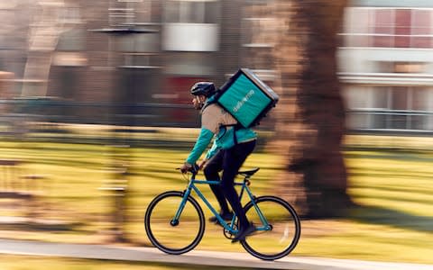 Deliveroo rider - Credit: Mikael Buck/ Deliveroo