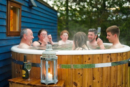 <span class="caption">Communal bathing can get pretty disgusting.</span> <span class="attribution"><a class="link " href="https://www.shutterstock.com/image-photo/los-angelescaliforniausa-05232018-people-jacuzzi-1441434797" rel="nofollow noopener" target="_blank" data-ylk="slk:monic zrivoic/Shutterstock;elm:context_link;itc:0;sec:content-canvas">monic zrivoic/Shutterstock</a></span>