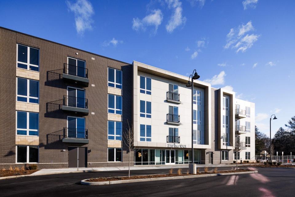 The Vale 70-unit multi-family complex on West Crescent Avenue in Allendale featrues one and two bedroom units, six affordable and three units reserved for first responders.