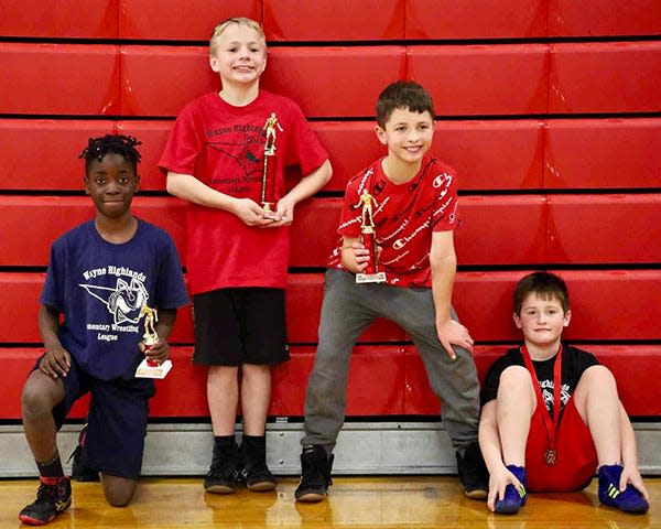 Awards and accolades were handed out bro talented young wrestlers at the conclusion of this year's Honesdale Elementary Wrestling League season.