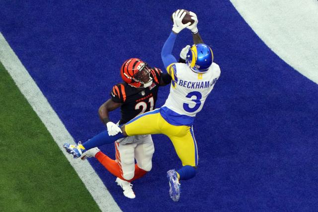 Odell Beckham Jr. catches first touchdown of Super Bowl 56, but