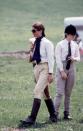 <p>Jackie and her daughter Caroline look the part of experienced riders dressed in their boots and riding clothes. <br></p>