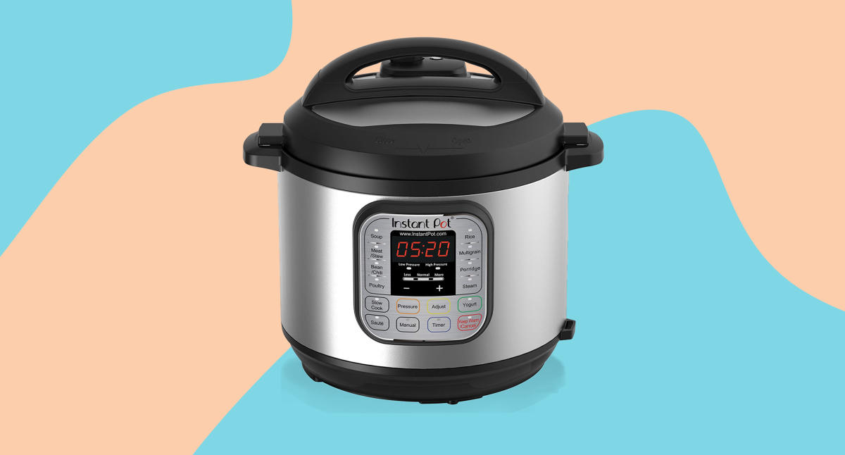 Instant Pot DUO80 8 Qt 7-in-1 Multi- Use Programmable Pressure Cooker 