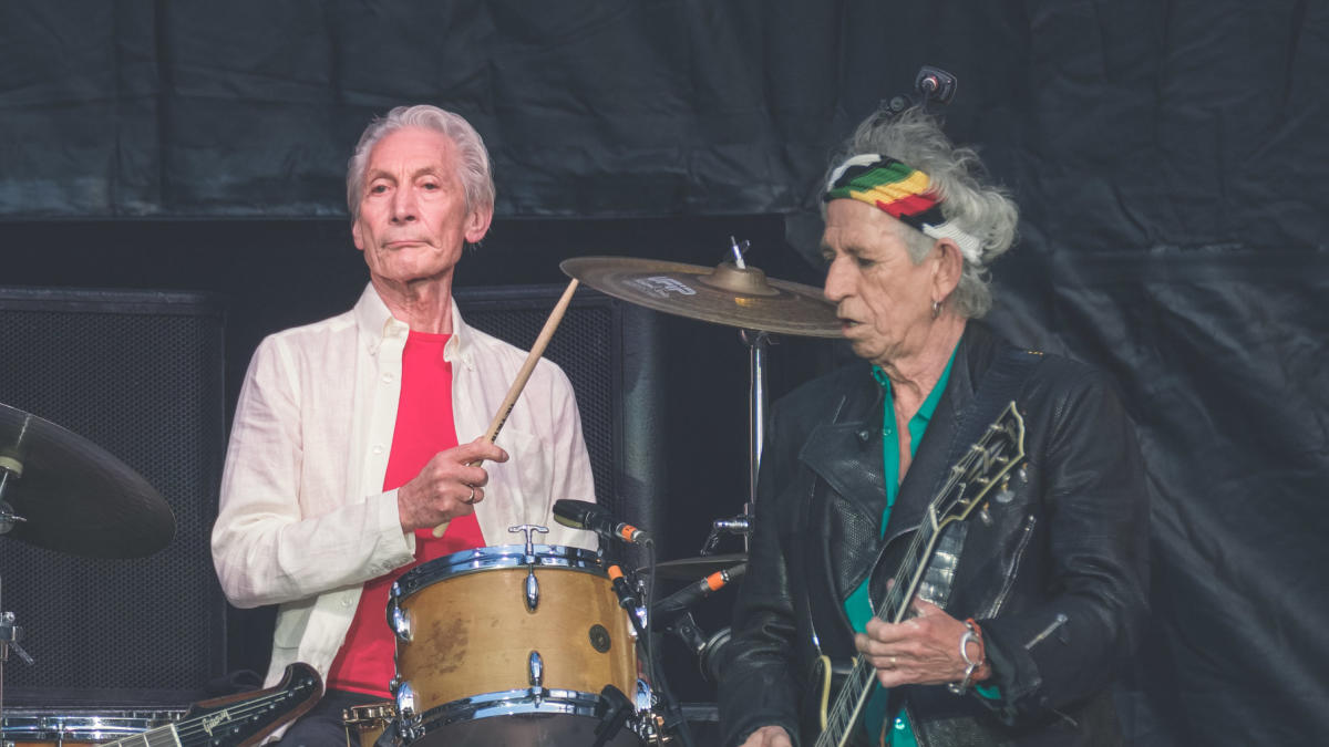 Rolling Stones review – a funky, heavy first show without Charlie Watts, The Rolling Stones