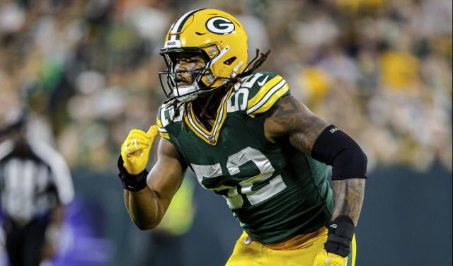 CB Alexander the Packers' lone Pro Bowl selection in 2022