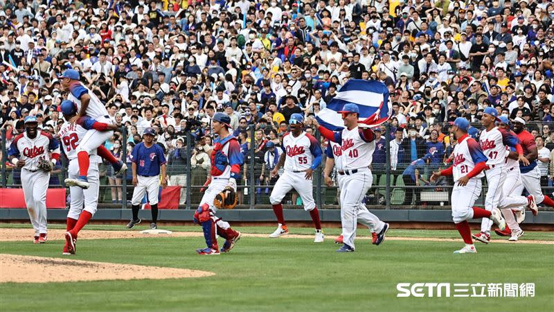 世界棒球經典賽8強賽首場由古巴（圖）對上澳洲。（圖／記者劉彥池攝影）