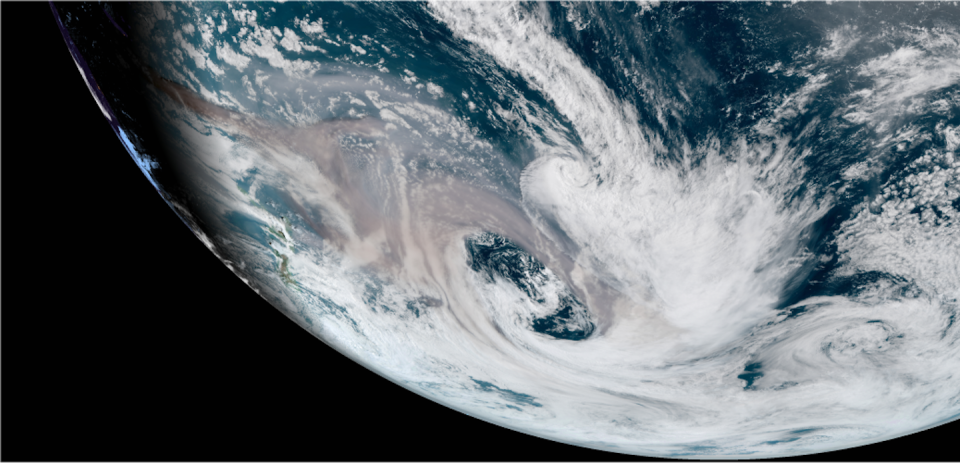 The coupling of landscape fires with the atmosphere can create storms that inject smoke into the stratosphere. Cooperative Institute for Research in the Atmosphere. Used with permission from David A. Peterson.