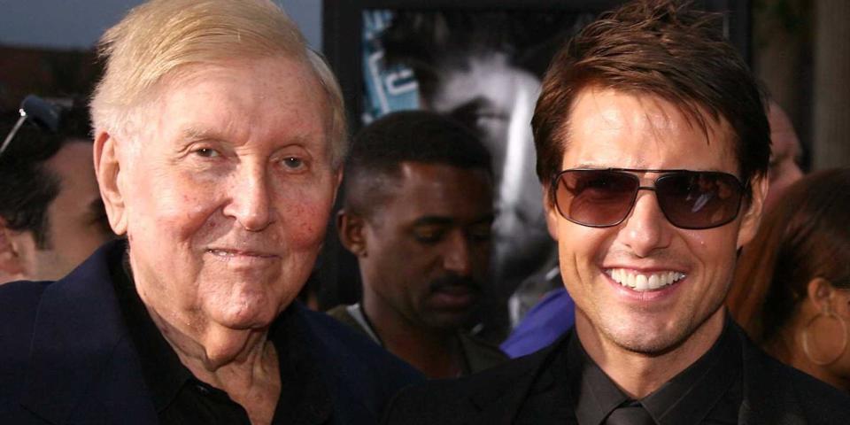 Sumner Redstone Tom Cruise Katie Holmes