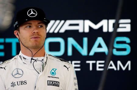 Formula One - Japanese Grand Prix - Suzuka Circuit, Japan- 7/10/16. Mercedes' driver Nico Rosberg of Germany in action during first practice. REUTERS/Toru Hanai