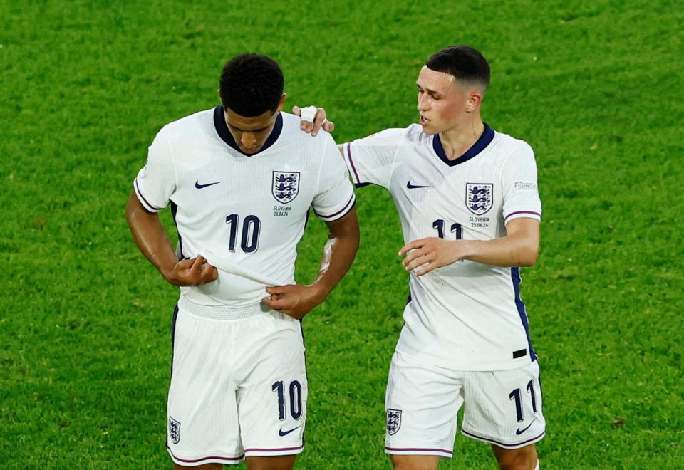Phil Foden and Jude Bellingham are yet to click at Euro 2024 (REUTERS)