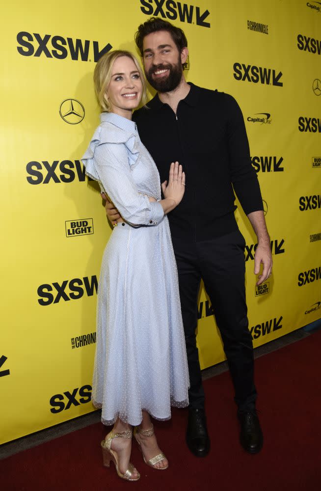 Emily Blunt and John Krasinski