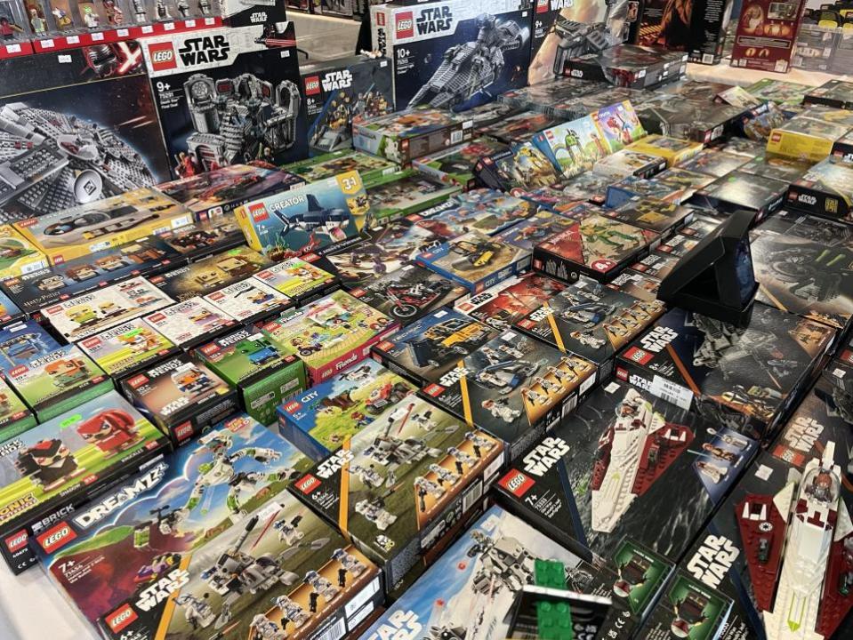 Lancashire Telegraph: Star Wars Lego on sale at the Ewood Park Star Wars fan day