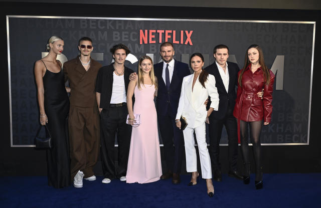 Victoria and David Beckham Hit Red Carpet With All 4 of Their Kids for  'Beckham' Documentary Premiere