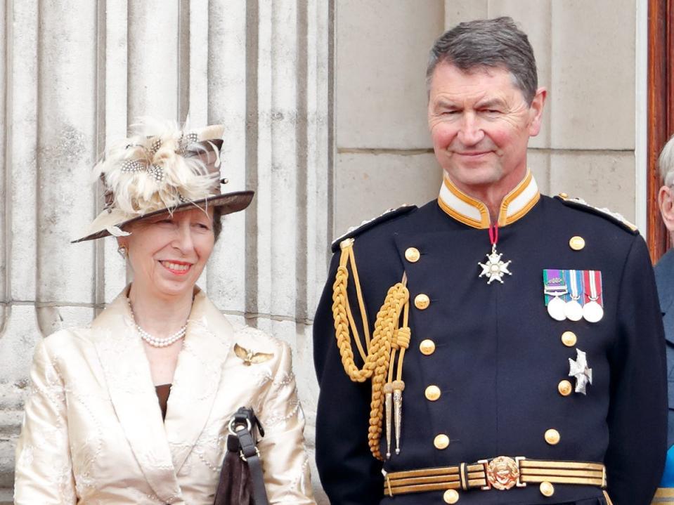 Princess Anne and Timothy Laurence