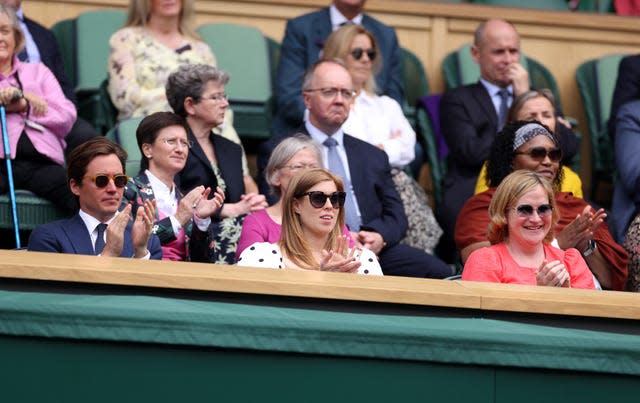 Edoardo Mapelli Mozzi, Princess Beatrice and Annabelle Galletley