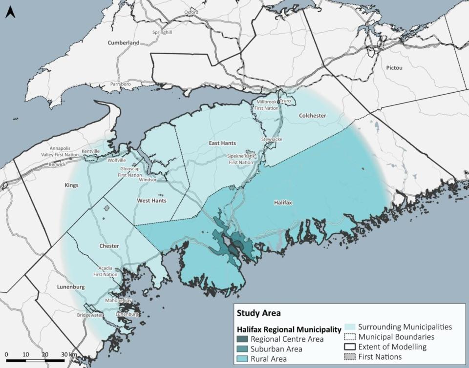 The Joint Regional Transportation Agency is working with communities within a one hour radius of Halifax to create a regional transportation plan. 