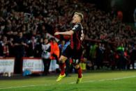 Football - AFC Bournemouth v Bolton Wanderers - Sky Bet Football League Championship - Goldsands Stadium, Dean Court - 27/4/15 Matt Ritchie celebrates after scoring the second goal for Bournemouth Mandatory Credit: Action Images / Andrew Couldridge