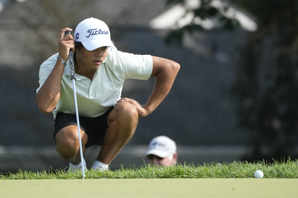 Tiger Woods' son, Charlie, misses cut at US Junior Amateur after