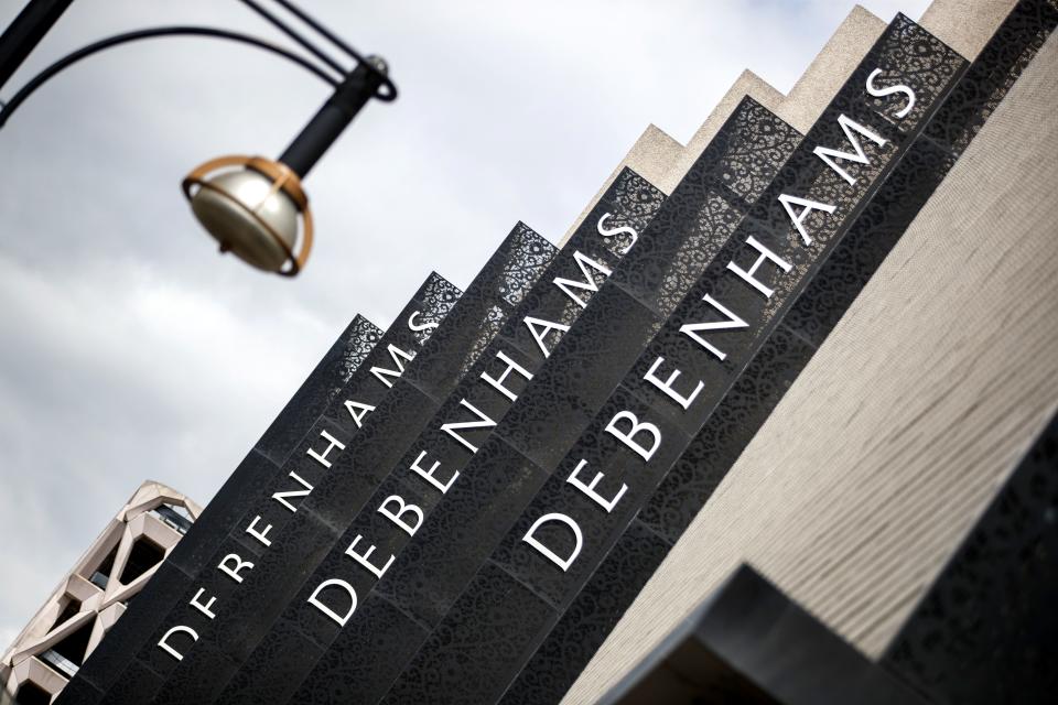 Debenhams store in Oxford Street, London. Photo: Tolga Akmen/AFP/Getty Images