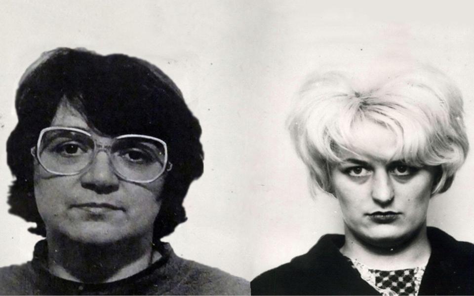 Rose West and Myra Hindley reportedly had a brief relationship while in prison - ITV