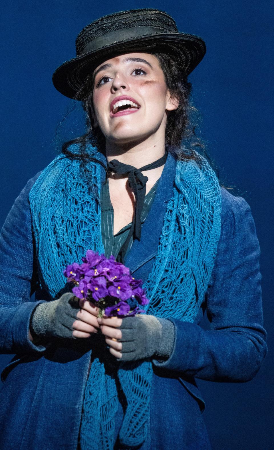 Anette Barrios-Torres stars as Eliza Doolittle in, "My Fair Lady."