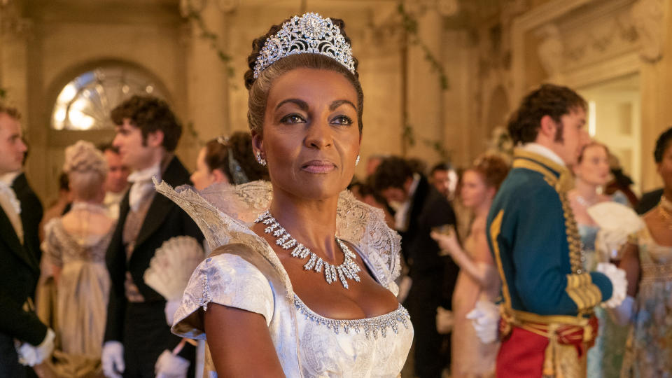 Adjoa Andoh as Lady Danbury in the first season of 'Bridgerton'. (Liam Daniel/Netflix)