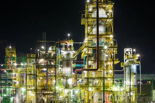   <span class="attribution"><a class="link " href="https://www.shutterstock.com/image-photo/chemical-plant-night-scene-poland-202355851" rel="nofollow noopener" target="_blank" data-ylk="slk:NV77/Shutterstock;elm:context_link;itc:0;sec:content-canvas">NV77/Shutterstock</a></span>