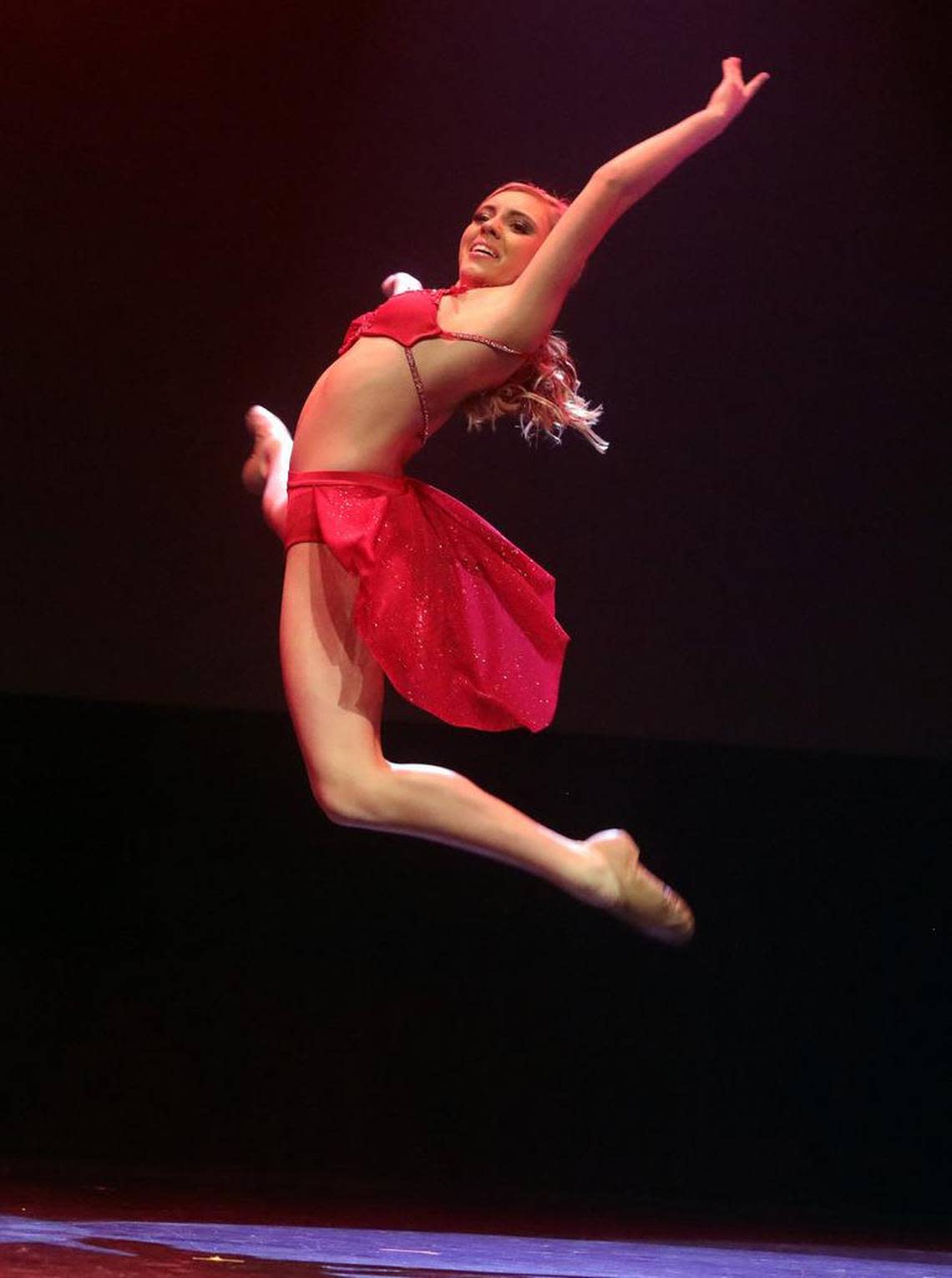 Miss San Diego Natalie Miragliotta won the Miss California Teen Volunteer talent competition with a lyrical dance during the pageant held at the Tower Theatre on Jan. 15, 2023.