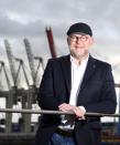 Axel Mattern, CEO of Port of Hamburg Marketing, is pictured in the port of Hamburg