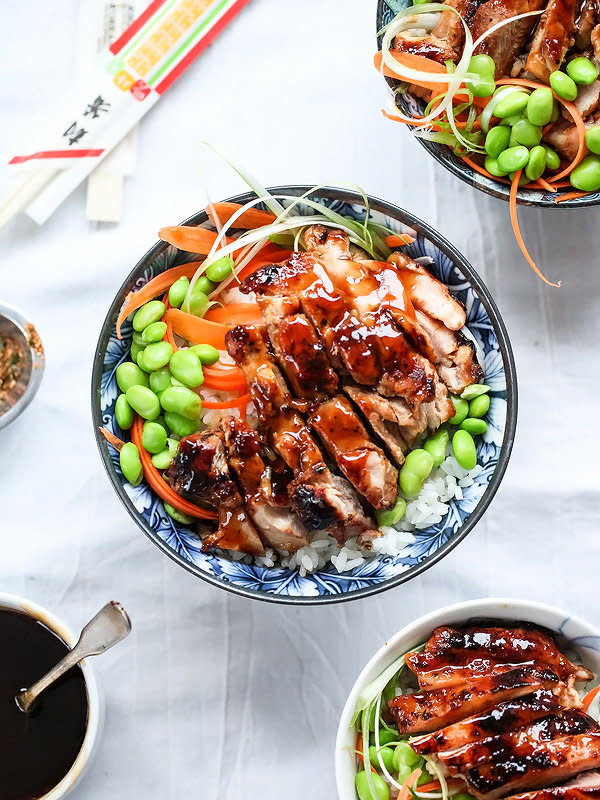 <strong>Get the <a href="http://www.foodiecrush.com/teriyaki-chicken-rice-bowls/" target="_blank">Teriyaki Chicken Rice Bowl recipe </a>from Foodie Crush</strong>