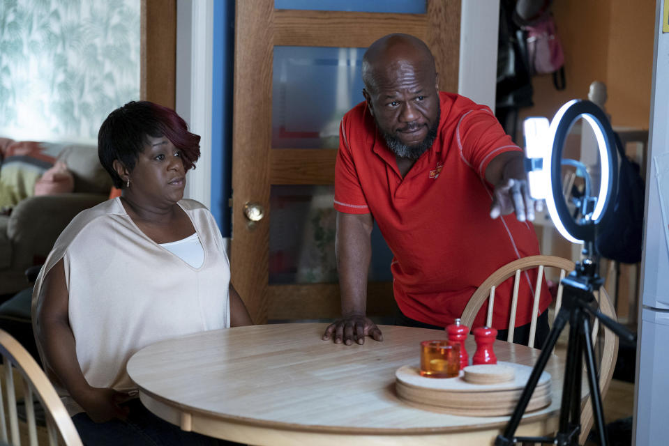 EastEnders,24-07-2023,6737,Kim Fox (TAMEKA EMPSON);Howie Danes (DELROY ATKINSON),***EMBARGOED TILL TUESDAY 18TH JULY 2023***, BBC, Jack Barnes/Kieron McCarron