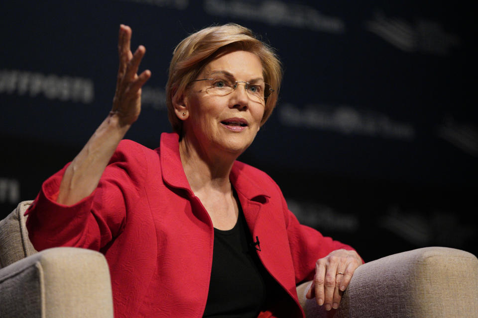 Earlier this year, Sen. Elizabeth Warren (D-Mass.) said she wouldn&rsquo;t tap traditional big-donor fundraising tactics&nbsp;like events with big donors, going farther than the other Democratic candidates who have eschewed corporate or PAC money. (Photo: ASSOCIATED PRESS)