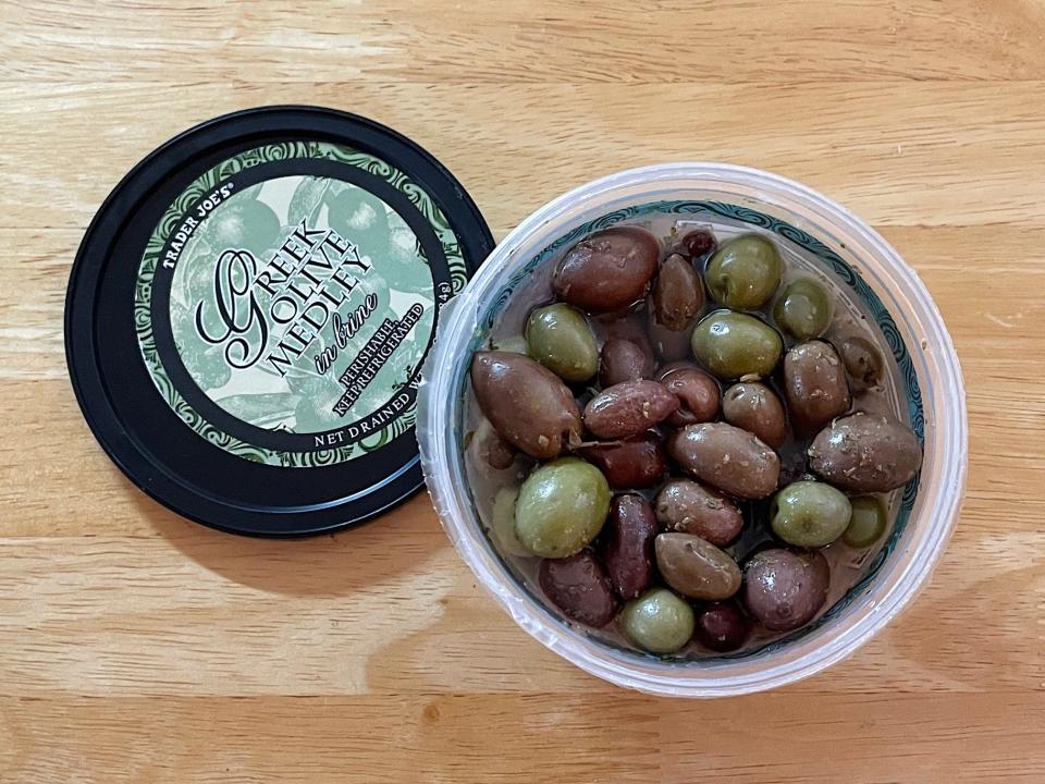 Trader Joe's Greek olive medley