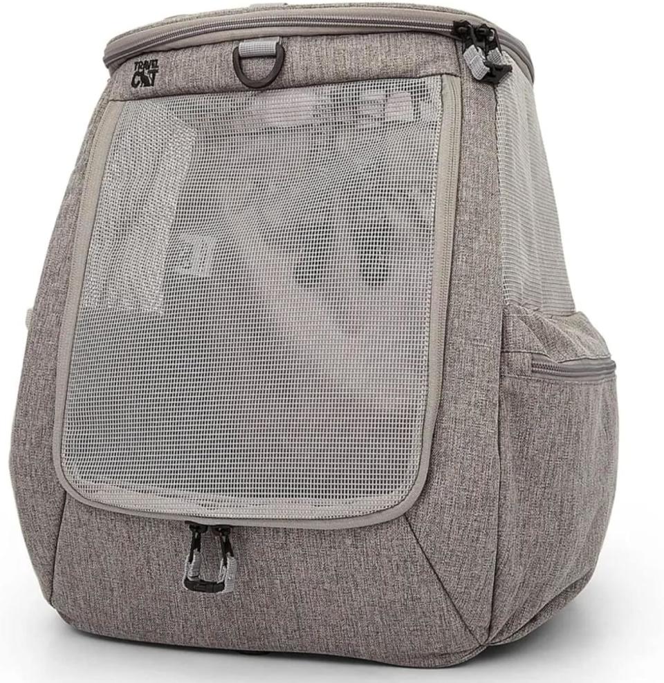 Travel Cat Navigator Carrier Bag in gray