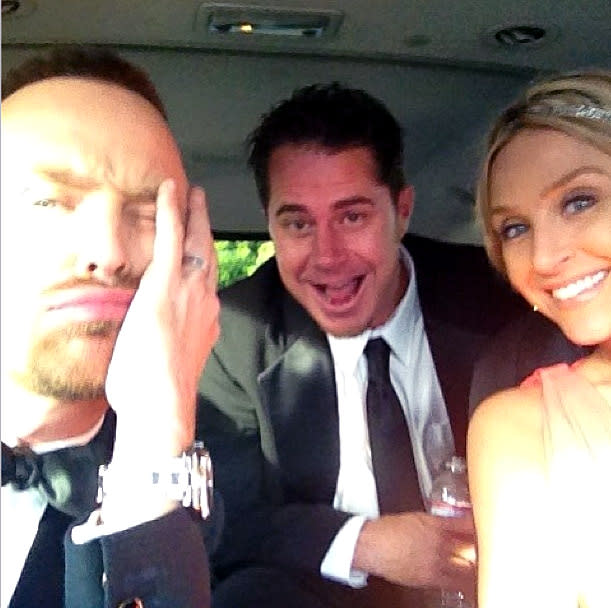 "Thank you everyone for the undying support," Breaking Bad's Paul tweeted from his car on the way to 2014's SAG Awards, where his AMC hit picked up a trophy for best performance by an ensemble in a drama.
