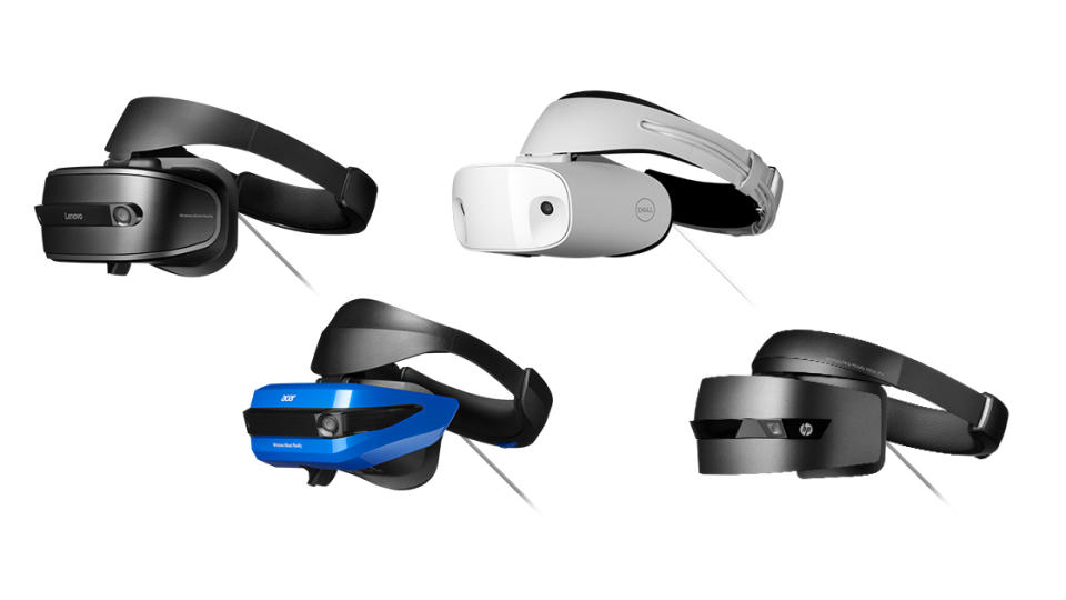 PC manufacturers including Acer, Dell, HP and Lenovo are working on Windows Mixed Reality-powered headsets.