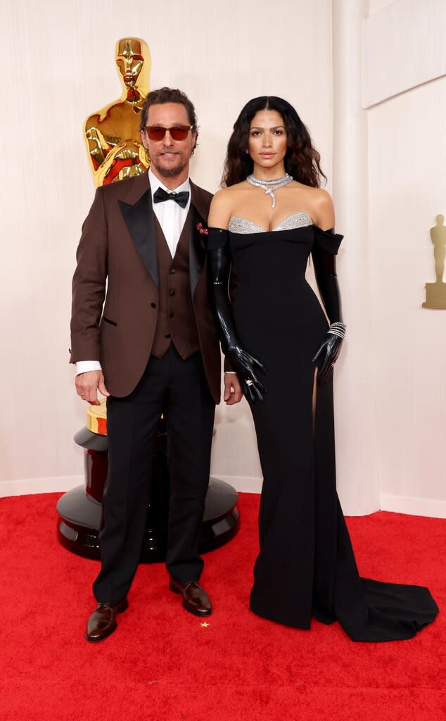 Matthew McConaughey and Camila Alves, 2024 Oscars, 2024 Academy Awards