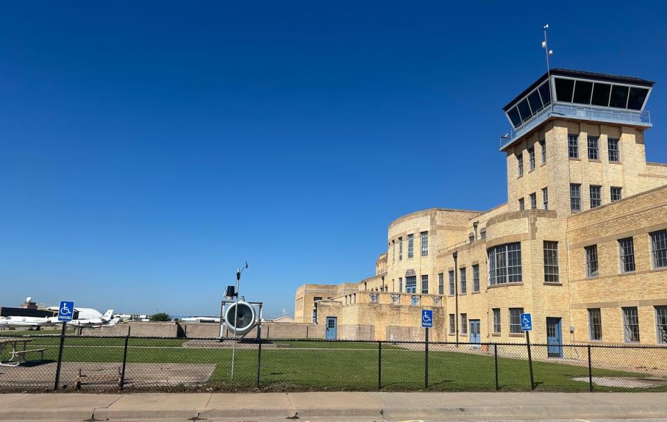 Kansas Aviation Museum, abutting Spirit AeroSystems and McConnell Air Force Base, chronicles Wichita’s century-plus history as an aviation capital (Sheila Flynn)